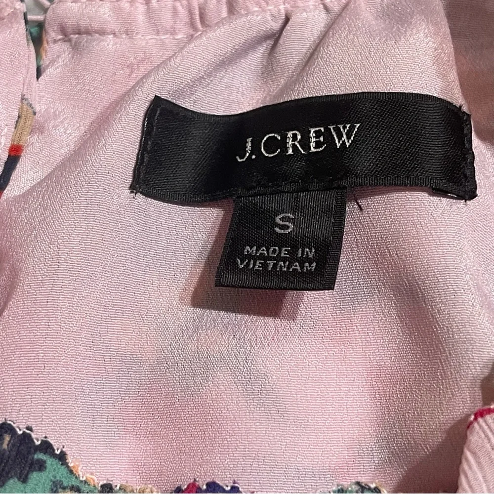 J.Crew Crinkle Cyrano Floral Top‎